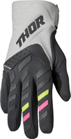 Thor Spectrum Touch Guanti da motocross da donna,  grigio,  dimensione L per donne