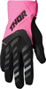 Thor Spectrum Touch Guanti da motocross da donna,  nero-rosa,  dimensione XL per donne