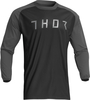 Thor Terrain Maglia Motocross,  nero-grigio,  dimensione XL per uomo