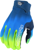 Troy Lee Designs Air Jet Fuel Guanti motocross,  blu-giallo,  dimensione XL