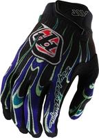 Troy Lee Designs Air Torched Guanti da motocross,  verde-blu,  dimensione XL per uomo