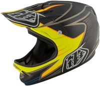 Troy Lee Designs D2 Pulse Casco da bicicletta,  nero,  dimensione XS S