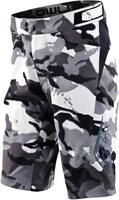 Troy Lee Designs Flowline Shell Spray Camo Pantaloncini da bicicletta per giovani,  multicolore,  dimensione 28