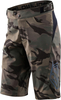 Troy Lee Designs Flowline Shell Spray Camo Pantaloncini da bicicletta per giovani,  verde-multicolore,  dimensione 28