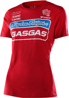Troy Lee Designs GasGas Team T-shirt da donna,  rosso,  dimensione M per donne