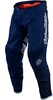 Troy Lee Designs GP Drift Pantaloni Motocross Giovani,  bianco-blu,  dimensione XL