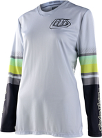 Troy Lee Designs GP Warped Maglia Motocross Donna,  bianco,  dimensione M per donne
