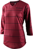 Troy Lee Designs Mischief Pinstripe Maglia da bicicletta da donna,  rosso,  dimensione M per donne