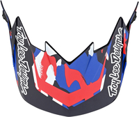 Troy Lee Designs One & Done GP Overload Camo Picco del casco,  multicolore per uomo