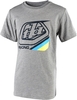Troy Lee Designs Precision 2.0 Youth t-shirt,  grigio,  dimensione XL