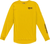 Troy Lee Designs Ruckus Eyez Ride Manica lunga,  nero-giallo,  dimensione XL per uomo