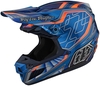 Troy Lee Designs SE5 Lowrider Casco da motocross,  blu,  dimensione M per uomo