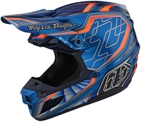 Troy Lee Designs SE5 Lowrider Casco Motocross,  blu,  dimensione L