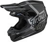 Troy Lee Designs SE5 Quattro Casco Motocross,  grigio,  dimensione M