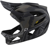 Troy Lee Designs Stage Brush Camo Military Casco da bicicletta,  nero
