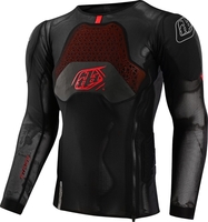 Troy Lee Designs Stage Ghost D3O Baselayer Maglia protettiva a maniche lunghe,  nero,  dimensione L per uomo