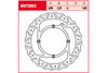 TRW Lucas Brake disc MST320EC in cross-design