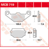 TRW Lucas Freno pad MCB719