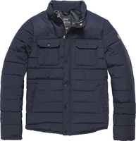 Vintage Industries Beeston Giacca,  blu,  dimensione S per uomo