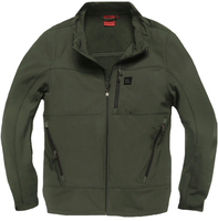 Vintage Industries Renzo Giacca Softshell,  verde,  dimensione S per uomo