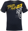 VR46 23 Tiger Man T-shirt,  nero-arancione,  dimensione S