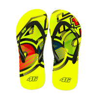 VR46 Classic 46 The Doctor Infradito,  nero-giallo,  dimensione 41 42