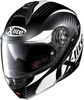 X-Lite X-1004 Nordhelle N-Com Casco,  nero-bianco,  dimensione 2XL