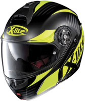 X-Lite X-1004 Nordhelle N-Com Casco,  nero-giallo,  dimensione 2XS