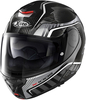 X-Lite X-1005 Ultra Carbon Cheyenne N-Com Casco,  nero-bianco,  dimensione M