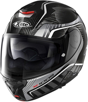 X-Lite X-1005 Ultra Carbon Cheyenne N-Com Casco,  nero-bianco,  dimensione M
