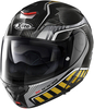X-Lite X-1005 Ultra Carbon Cheyenne N-Com Casco,  nero-oro,  dimensione XL