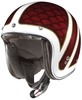 X-lIte X-201 Santa Monica Demi Casco Jet,  rosso,  dimensione L