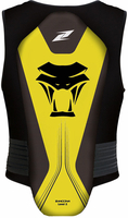 Zandona Soft Active Evo Viper Gilet,  nero-giallo,  dimensione 180 cm 185 cm 190 cm per uomo
